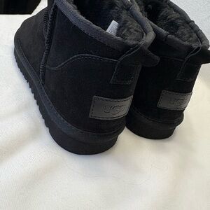 UGG Classic Black Boots with Plush Lining